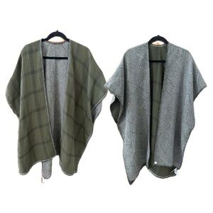 NWT Madewell Reversible Boho Poncho, Sweater